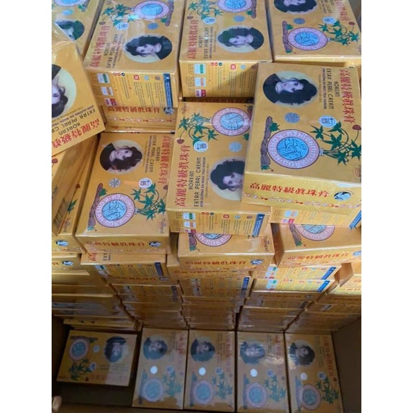 Hộp 12 hủ kem sâm vàng thái lan