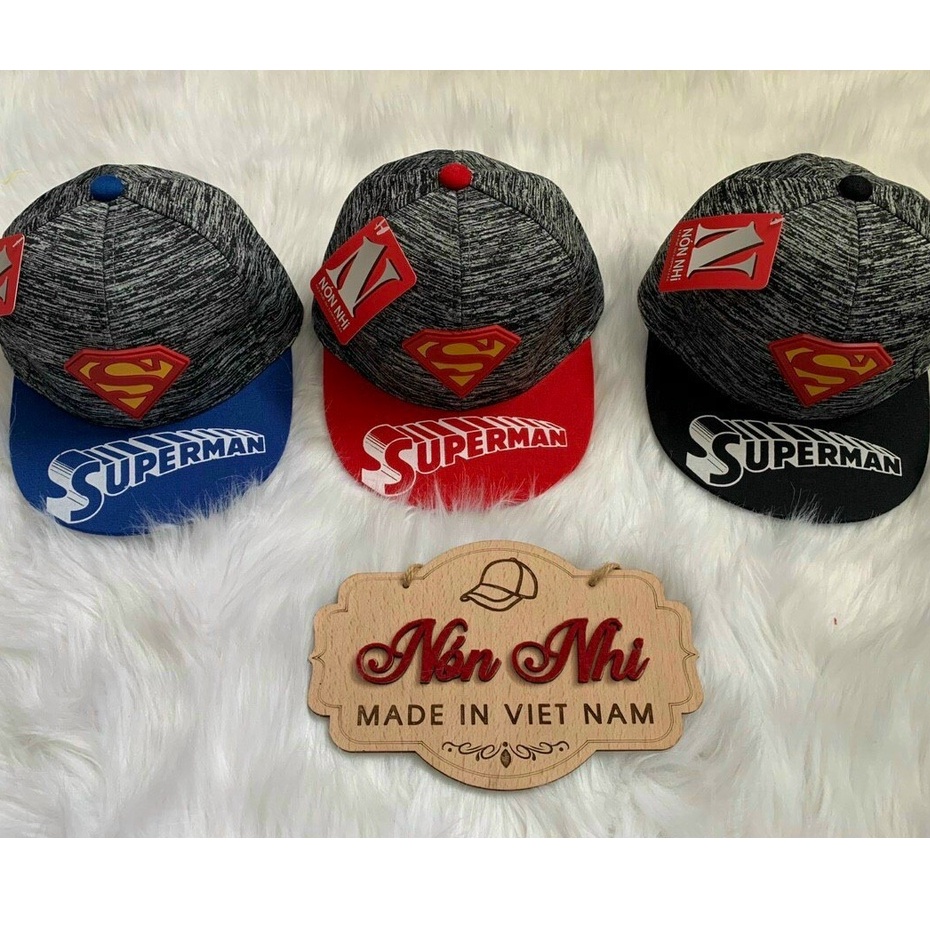 NÓN HIPHOP NÓN SIÊU NHÂN NHỆN SPIDERMAN CHO BÉ TRAI TỪ 4 - 8 TUỔI