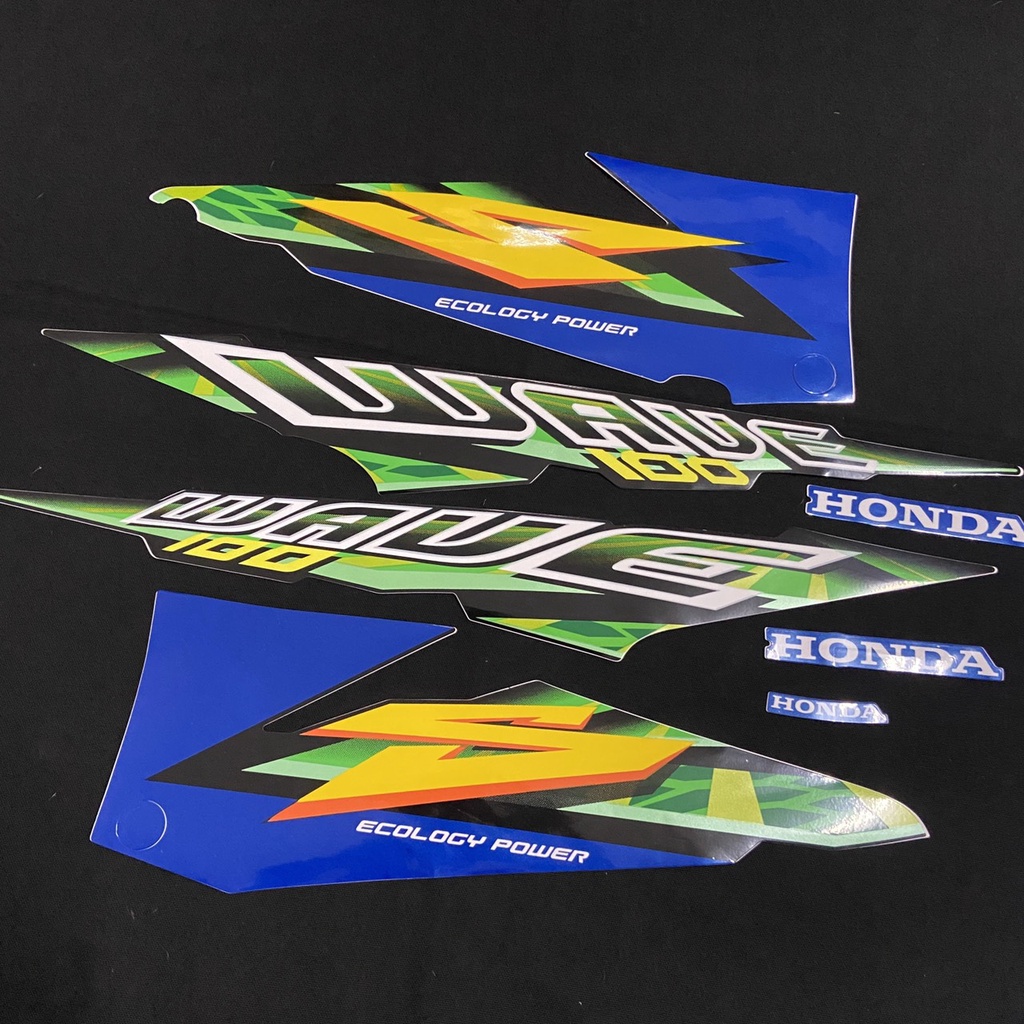 TEM DÁN XE WAVE THÁI ĐỜI 2004 3 LỚP CAO CẤP NHƯ ZIN