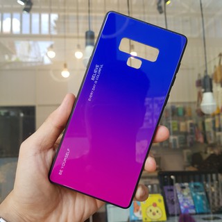Ốp lưng kính ombre samsung NOTE 8 / S9 plus / S8 plus