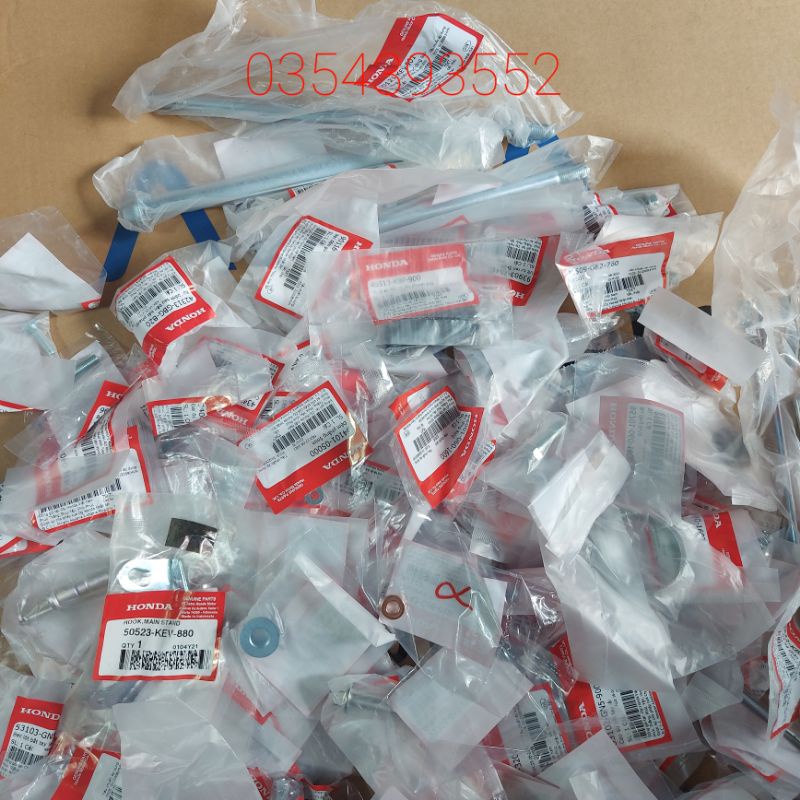 Full bộ ốc wase anpha cũ ~300 chi tiết