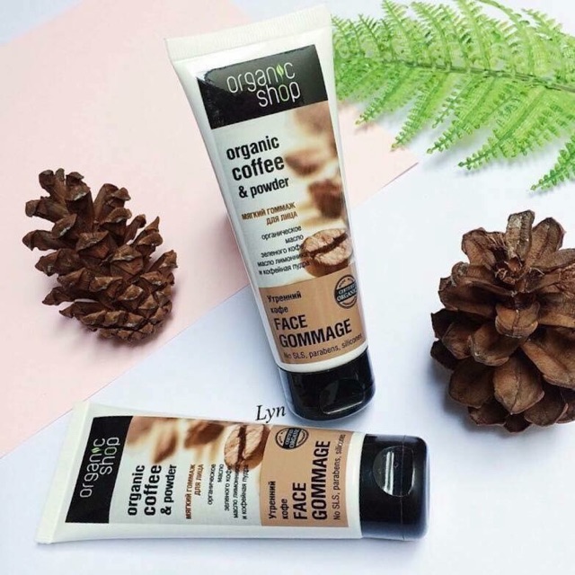 Tẩy Da Chết Mặt Cafe Oganic Shop - Nga | BigBuy360 - bigbuy360.vn