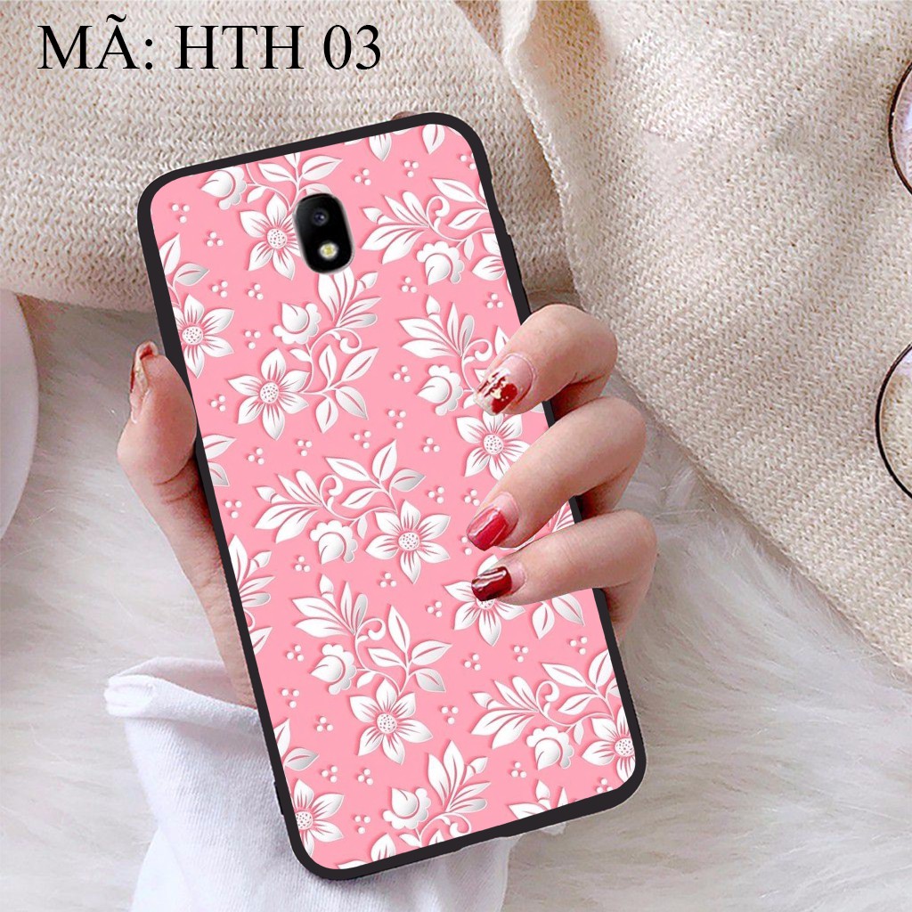 Ốp lưng Samsung J7 Pro viền dẻo TPU BST Hoạ Tiết Hoa