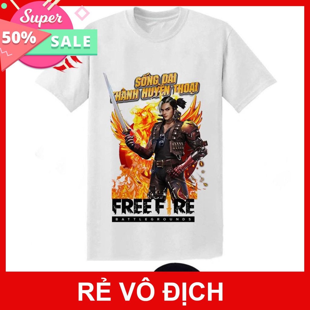 Áo Free Fire skin Hayato Samurai | Áo Game đẹp siêu ngầu giá siêu rẻ nhất vịnh bắc bộ