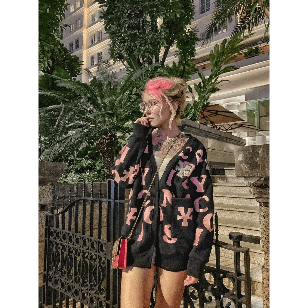 (HCM) Áo khoác cardigan hottrend nữ form rộng thời trang hot hit cho các anh em bạn trẻ KME FASHION
