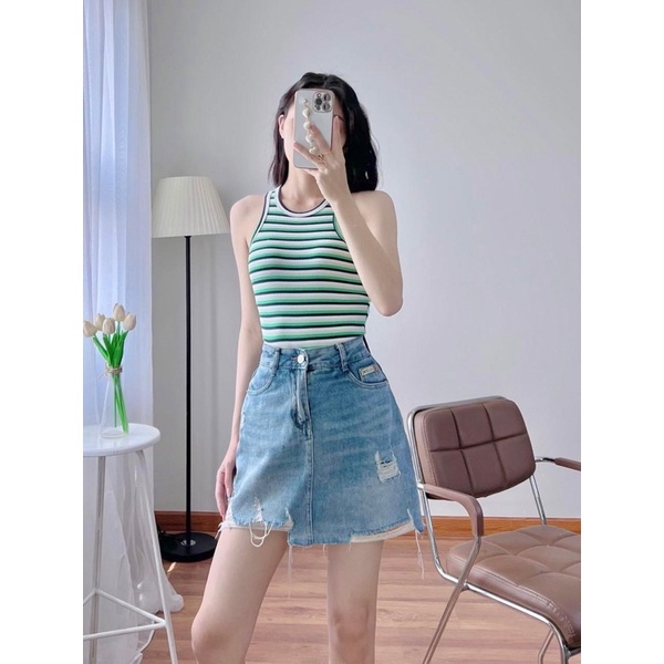 Áo ba lỗ thun gân