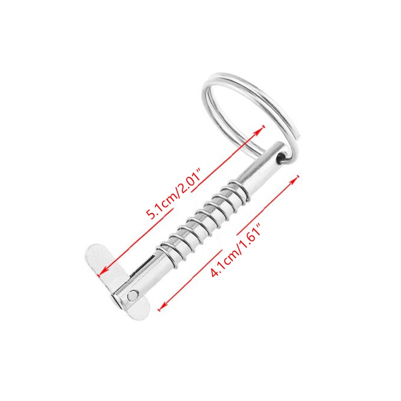 Set 4 Chốt Ghim Thay Thế Thao Tác Nhanh Cho Thuyền Bimini