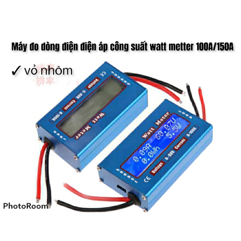 Máy đo dòng điện điện áp công suất watt metter 100A và 150A phụ kiện tuyệt vời cho các mạch DC