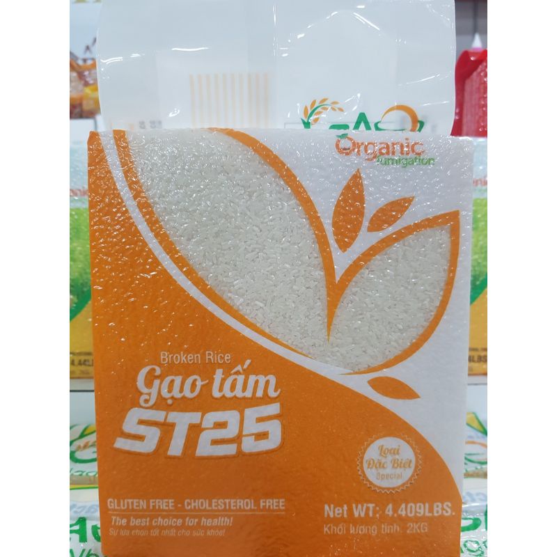 Gạo tấm ST25 Organic 2kg
