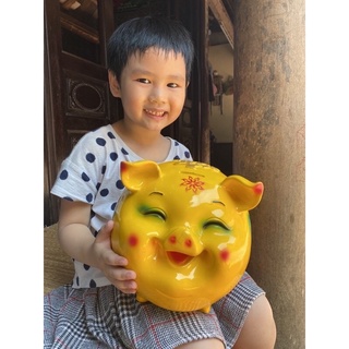 Heo/ lợn đất tiết kiệm Pi híp size to đại