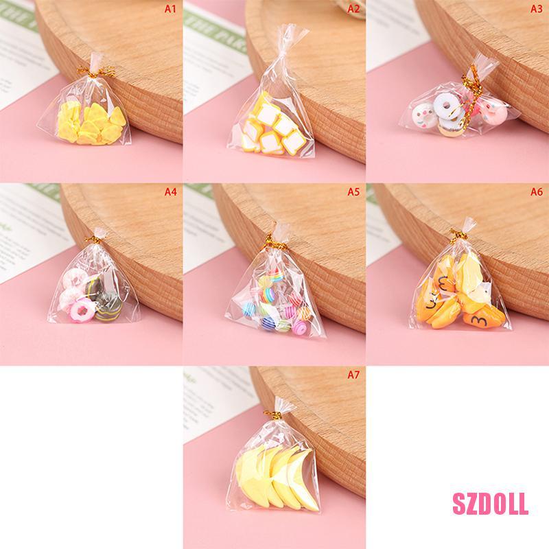 Đồ Chơi Nhà Búp Bê Hình Bánh Macaron Tỷ Lệ 1/12 Độc Đáo