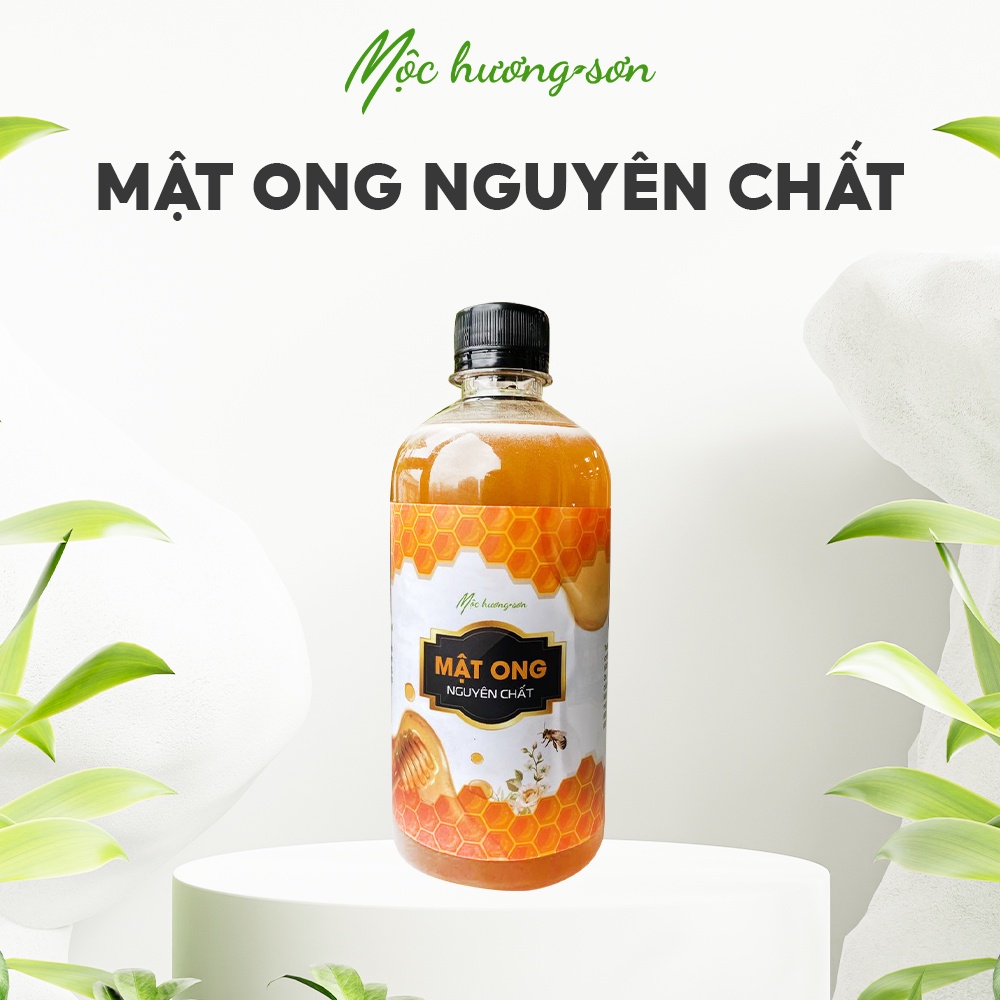 Mật ong hoa rừng nguyên chất Mộc Hương Sơn chai 500ml