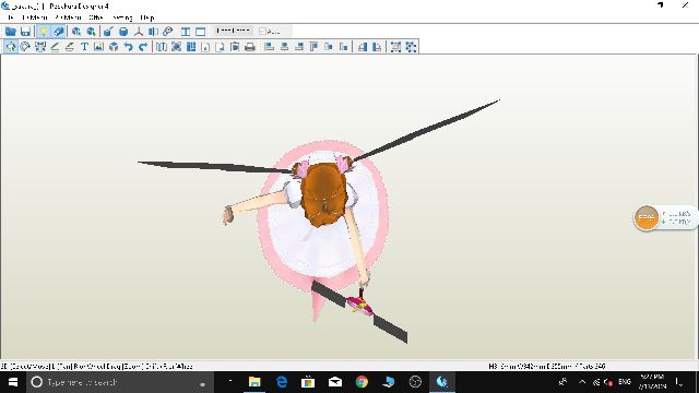 Mô hình giấy anime girl  Sakura Kinomoto