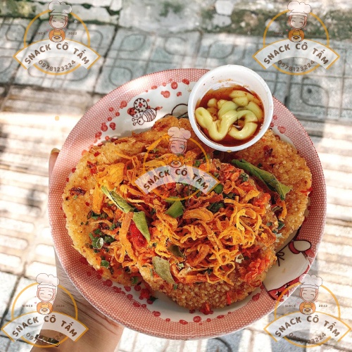 Cơm Cháy Chiên Mắm Hành Ớt Giòn Cay loại 1-Cơm Cháy Topping Khô Bò,Khô Gà,Bơ-Thiên Đường Ăn Vặt/Snack Cô Tấm