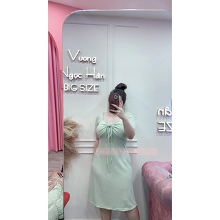 ĐẦM THUN GÂN XỐP CUỘC NƠ BIGSIZE