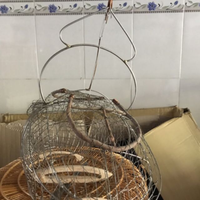 Bẫy chào mào,khiếu được làm bằng inox cực kì chắc chắn,cực kì nhậy hàng đảm bảo cho anh em chuyên bẫy chim .