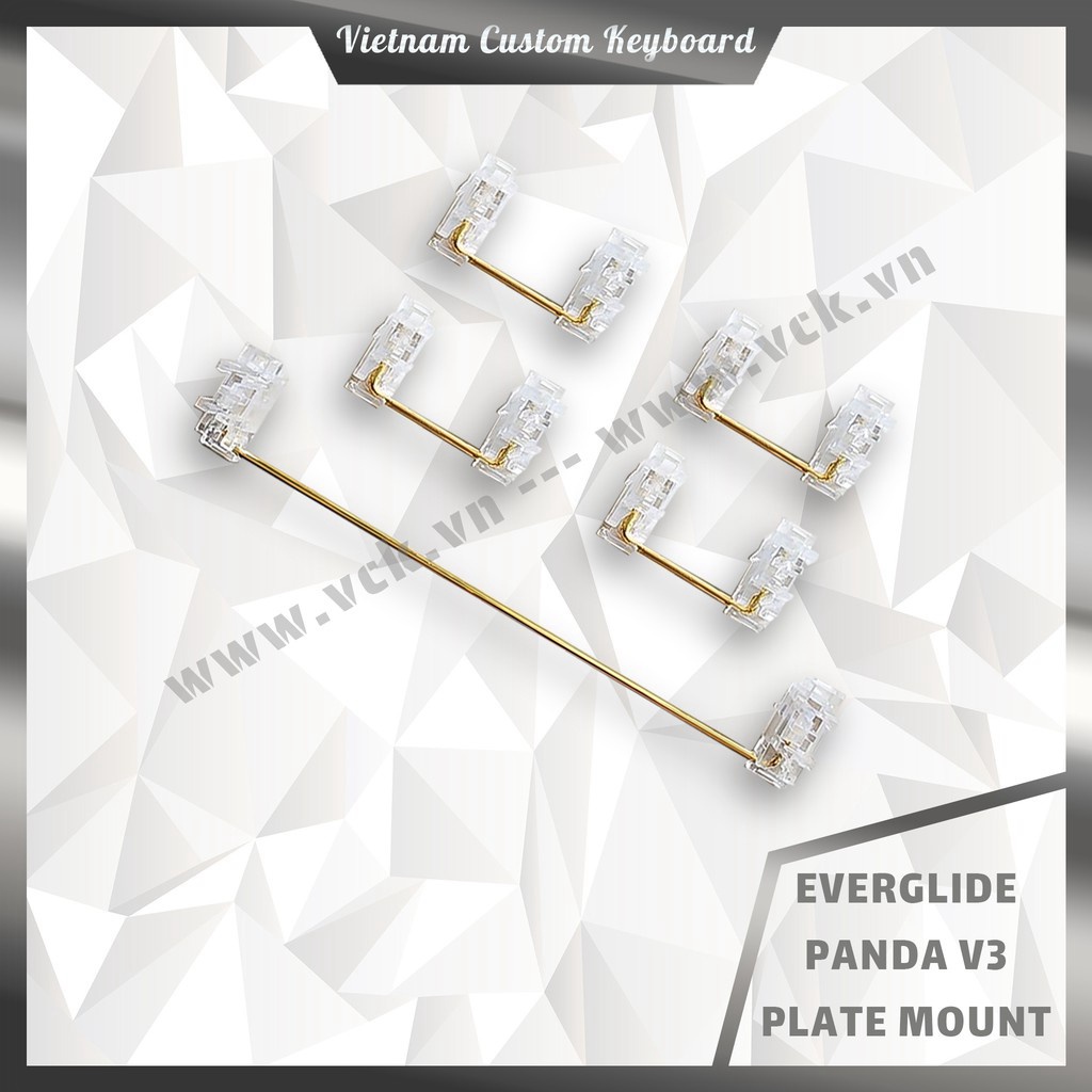 20 Loại Stab Bàn Phím Cơ | Cherry/Gateron/Durock/Everglide | Snap-in/Screw-in | PCB Mount/Plate Mount | Keyboard.vn
