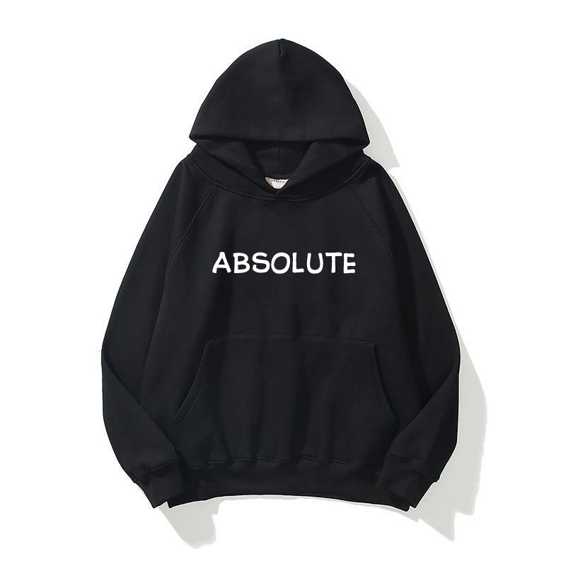 Áo Hoodie nam nữ Basic in chữ Absolute oversize nhiều màu form rộng Unisex