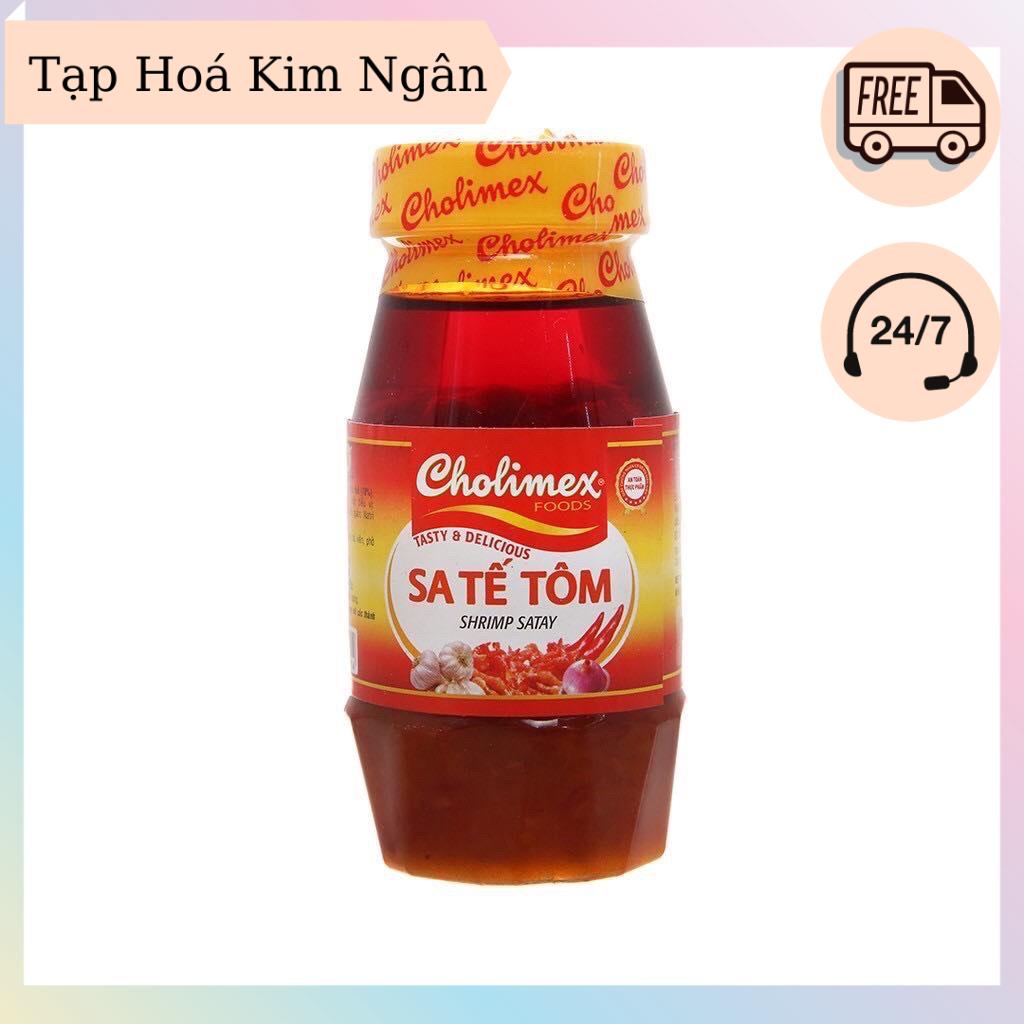 6 Hũ Sa Tế Tôm Cholimex 90g, Gia Vị Tẩm Ướp Các Món Ăn Ngon [THKN77]