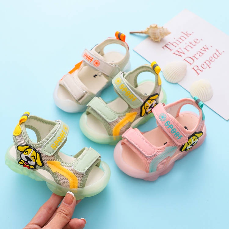 Giày Sandal Đế Mềm Chống Trượt Thời Trang Mùa Hè Dành Cho Trẻ Em Kích Thước 15-25