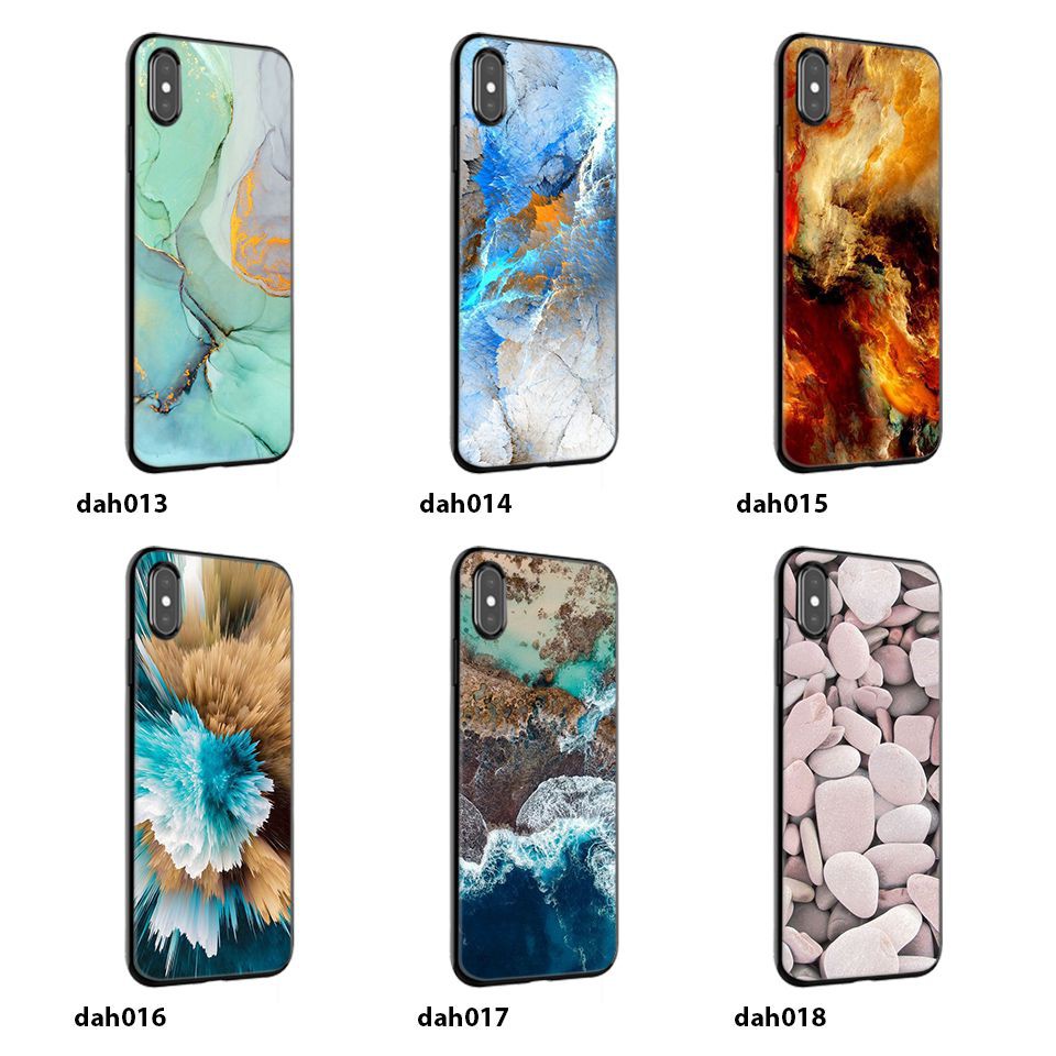 Miếng dán skin iPhone X - XS - XSmax in hình vân đá theo yêu cầu