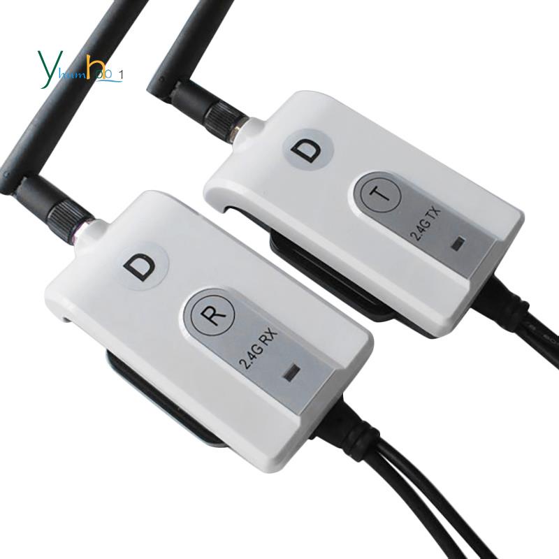 Bộ Truyền Tín Hiệu Video Không Dây 2.4g Rca 24v Cho Xe Hơi / Xe Tải