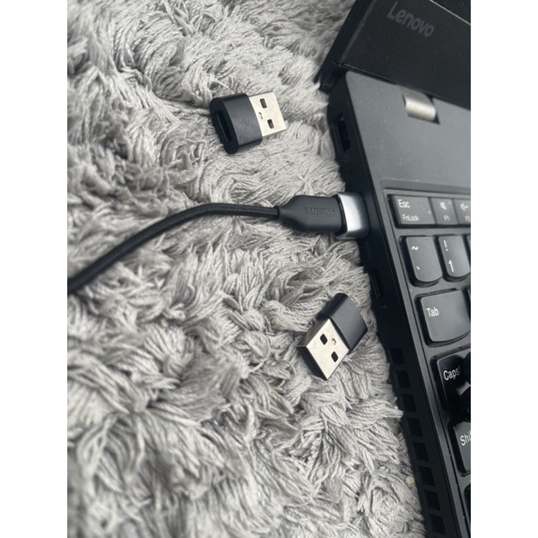 Jack chuyển USB sang Type C nhận DAC nghe nhạc cho Máy tính, Laptop, Sạc dự phòng