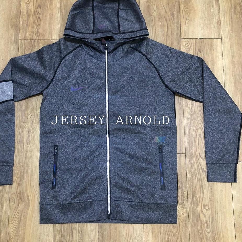 Trực Tiếp ATC... Áo Khoác Thể Thao NIKE HODDIE KUPLUK Ash ABU2 GO Chính Hãng Năng Động