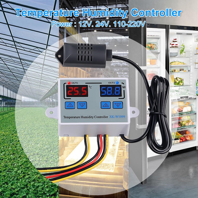 Máy Đo Nhiệt Độ Và Độ Ẩm Kỹ Thuật Số XK-W1099