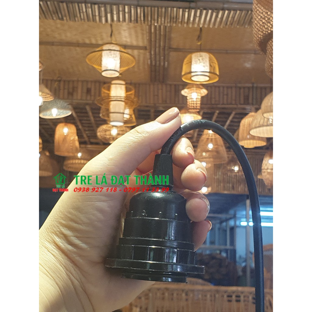 Phụ kiện thắp sáng cho đèn lồng mây tre. dây đèn