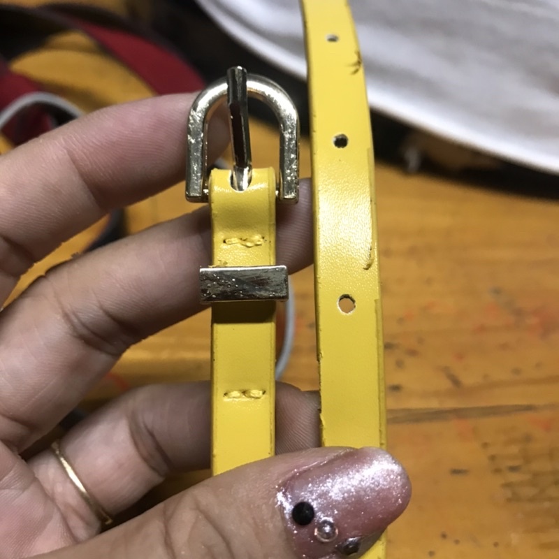 dây lưng, dây nịt, dây eo bản nhỏ 1cm-1,5cm (Shop giao đơn tiền hàng từ 50k)