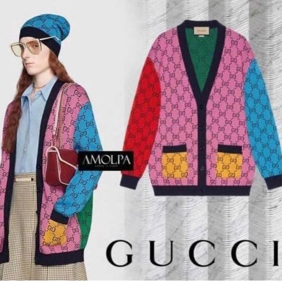 Áo Khoác Cardigan Dệt Kim Gucci 7 - redboutique34 Cho Nữ ✢