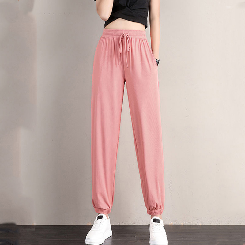 Quần Dài Nữ Ống Rộng Lưng Cao Thời Trang Hàn Quốc