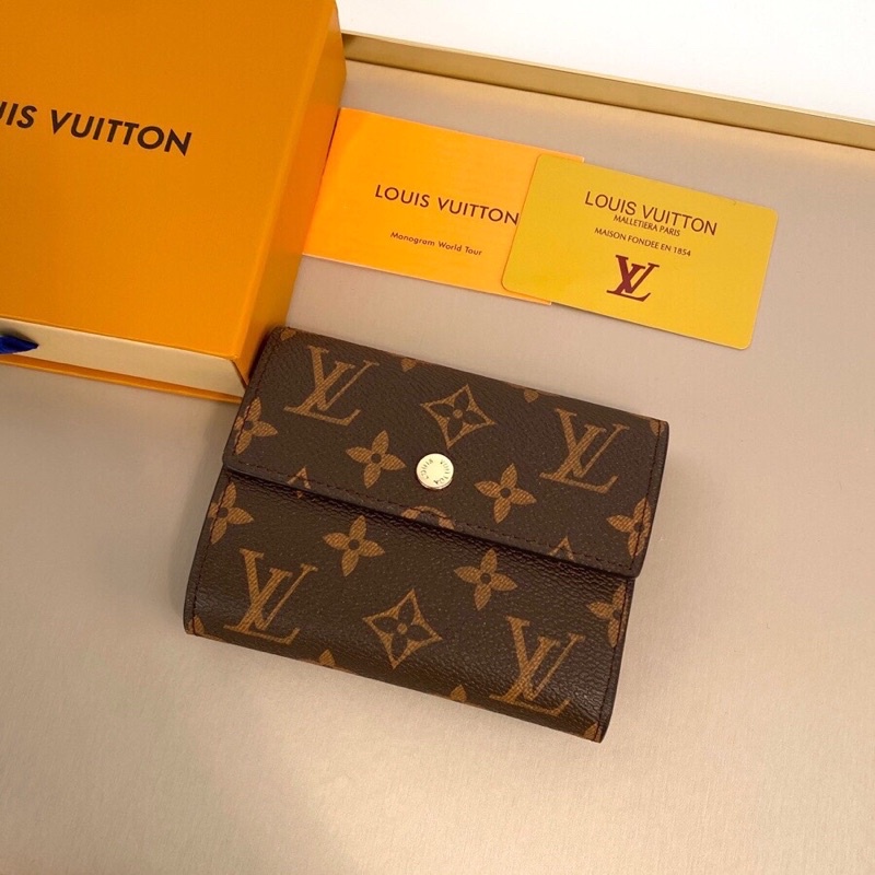 Ví mini thời trang nữ thương hiệu Louis Vuitton LV cao cấp da thật nhập khẩu
