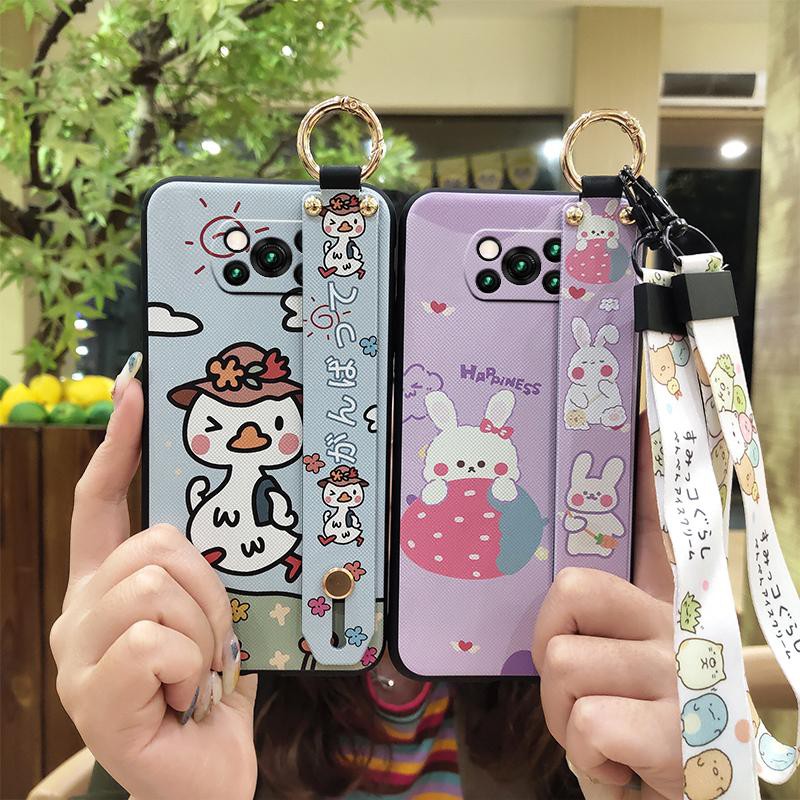Ốp điện thoại silicone họa tiết hoạt hình thời trang cho Xiaomi Poco X3 NFC/X3 Pro