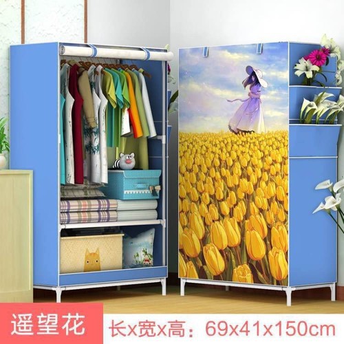 Tủ vải 3D 1 buồng 2 ngăn