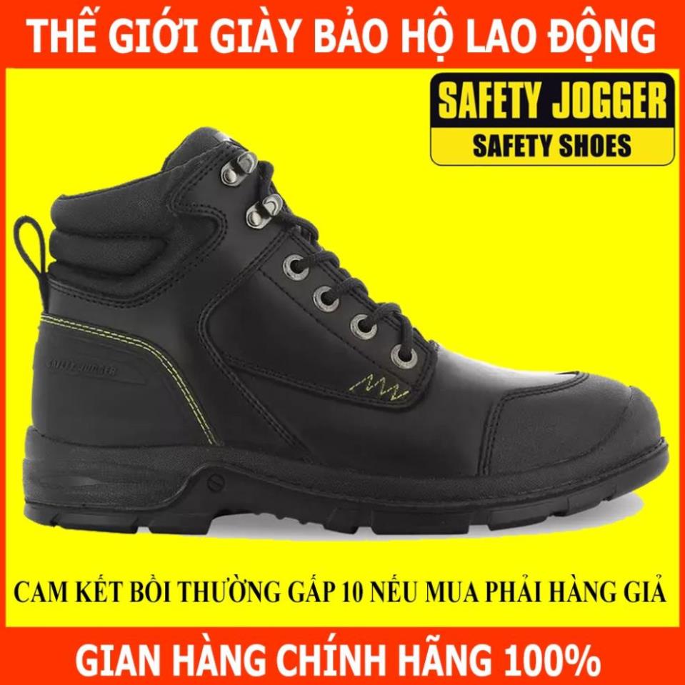 [HÀNG CHÍNH HÃNG]Giày Bảo Hộ Lao Động Safety Jogger Workerplus, Đế PU, Chống Đâm Xuyên, Va Đập, Chịu Nhiệt Độ Cao MH*&amp; 