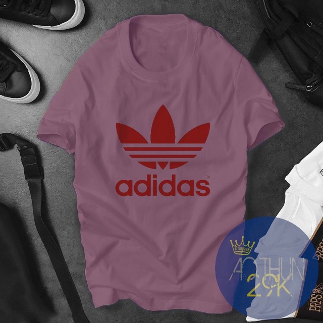 ALBUM 607 - ÁO THUN UNISEX LOGO LÁ ĐỎ NHIỀU MÀU