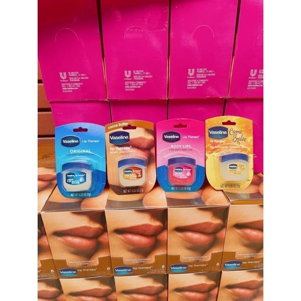 HŨ DƯỠNG MÔI VASELINE 7G