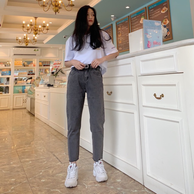 #Q621CS quần mom jeans