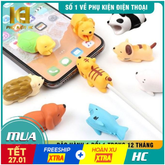 Thú bảo vệ đầu sạc ⚡ BÁN LỖ ⚡ Nút bảo vệ đầu sạc hình thu siêu đáng yêu - giao hàng ngẫu nhiên | BigBuy360 - bigbuy360.vn