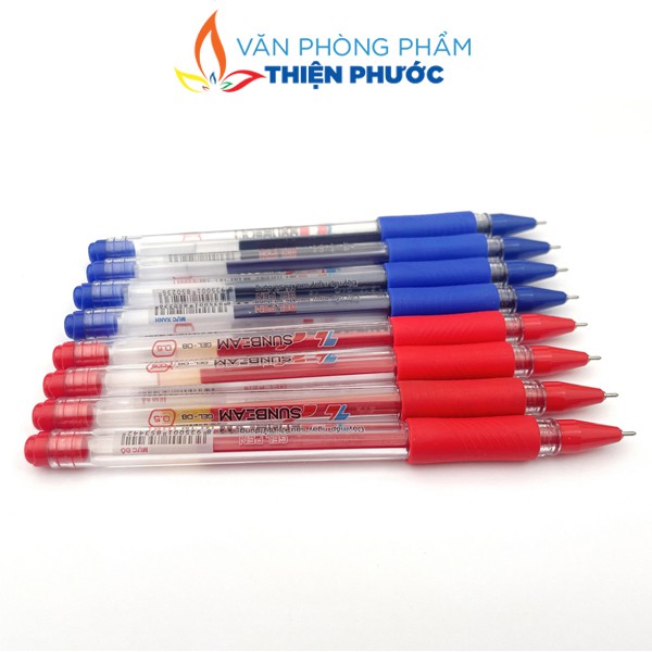 Bút Gel Thiên Long nhiều màu Sunbeam 08  - Bút viết mực gel THIỆN PHƯỚC