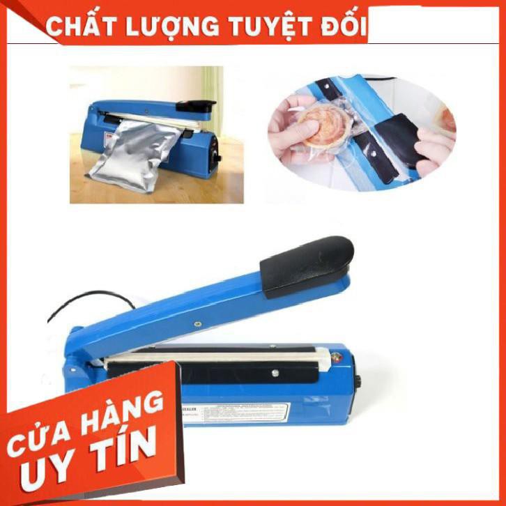 [Xả kho + free ship] Máy Hàn Miệng Túi Dập Tay PFS 200MM