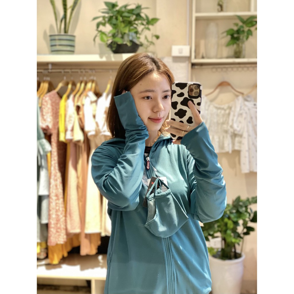 Áo Chống Nắng Nữ 𝐂𝐀𝐑𝐃𝐈𝐍𝐀 Chất Thun Lạnh 2 Lớp Cao Cấp Chính Hãng Giangkoivnxk
