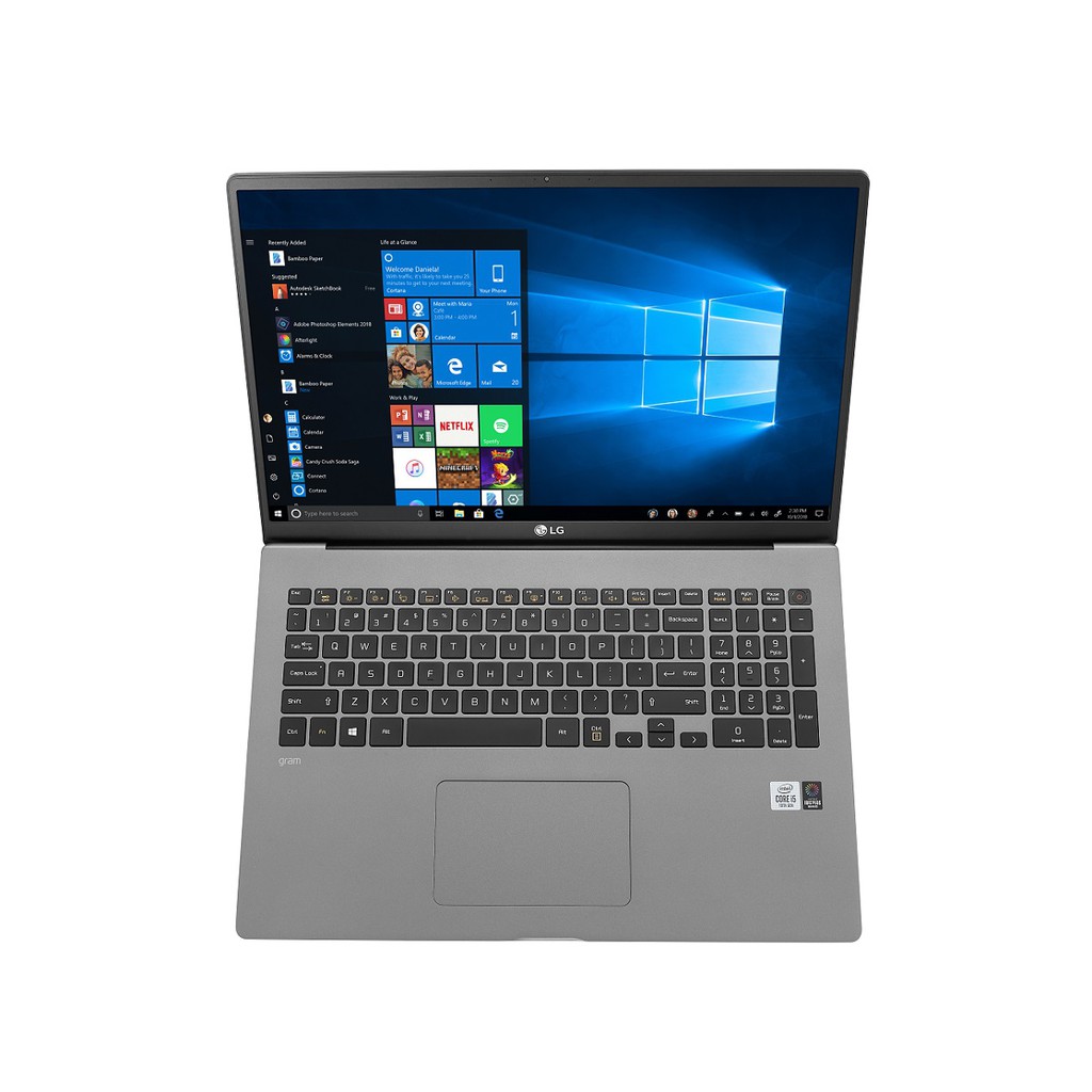 Laptop LG Gram 17Z90N-V.AH75A5/ Silver/ Core i7/ 8GB/ 512GB/ 17.0 inch WQXGA IPS/ Win10H |Ben Computer