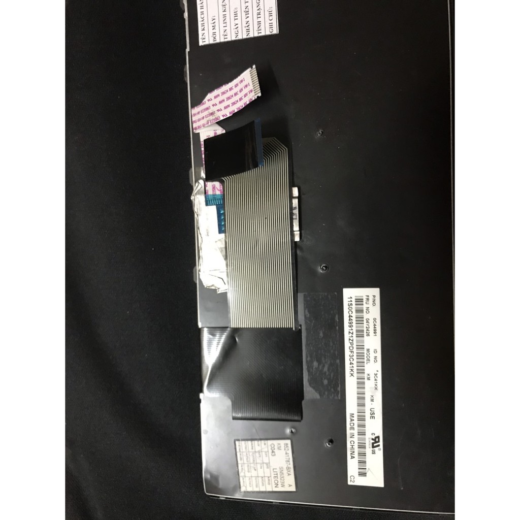 [W540] Phím xác Lenovo Thinkpad W540 cho ae lấy linh kiện giá rẻ
