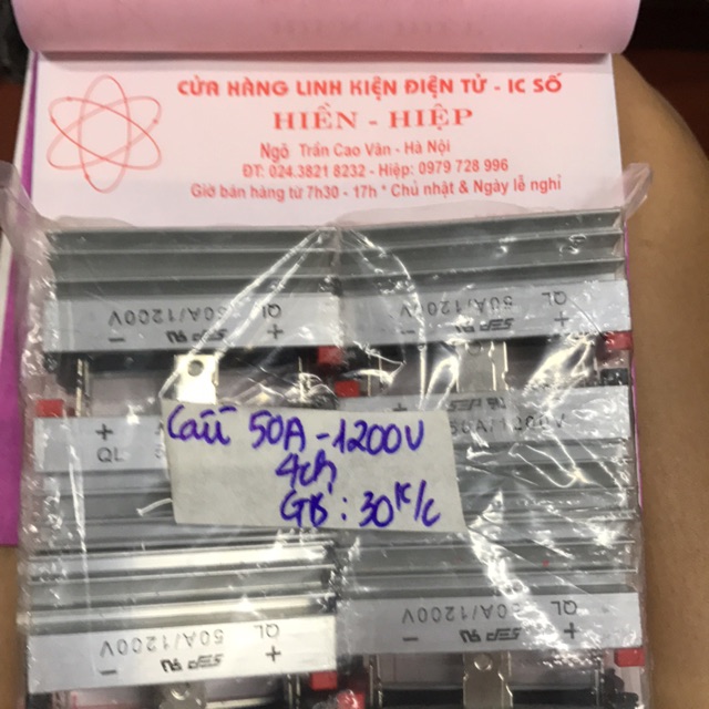 Cầu 50A-1200v-4chân