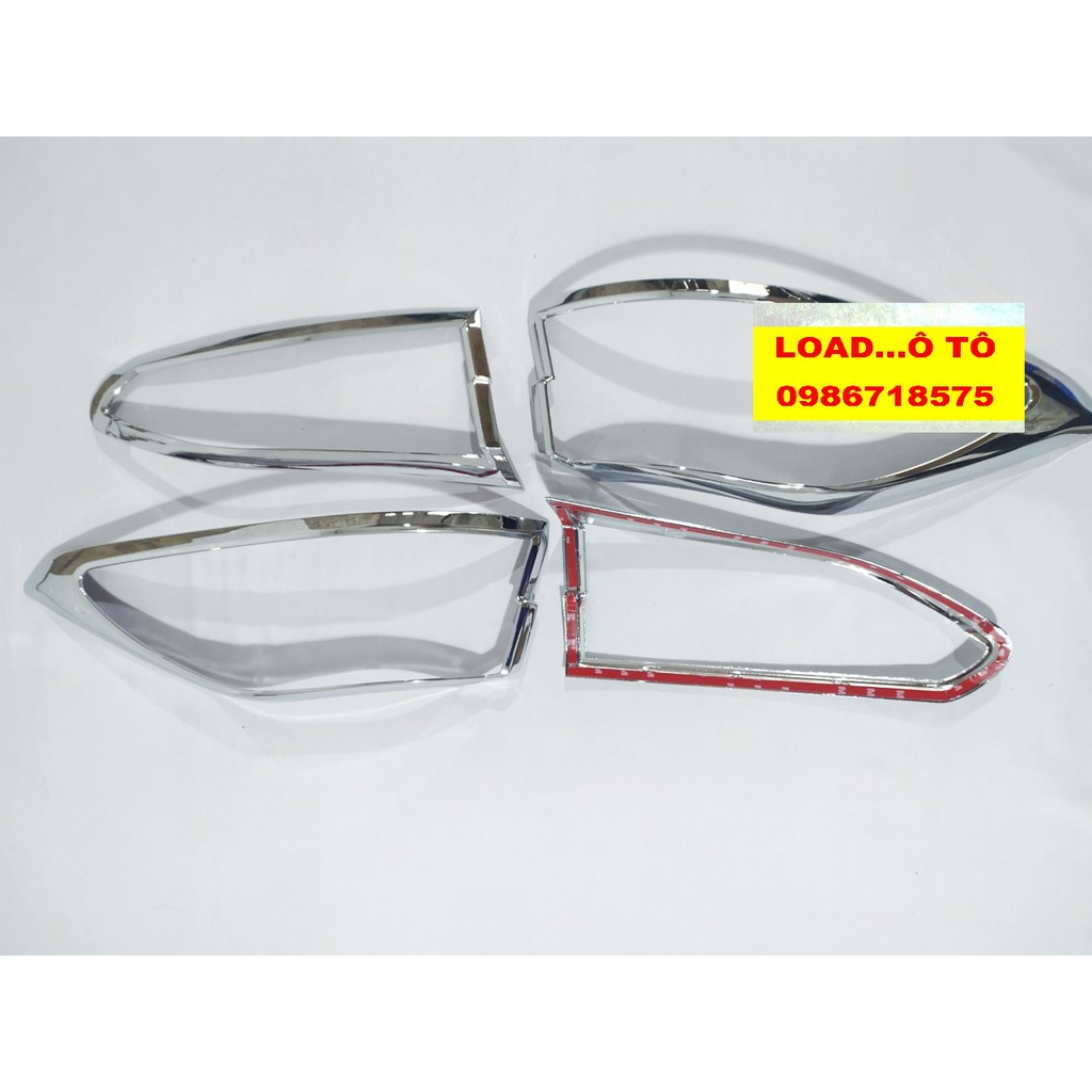 Ốp Viền Đèn Pha Và Hậu Toyota Cross 2023-2020 Mạ Crom cao Cấp