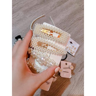 set phụ kiện tóc nhiều món