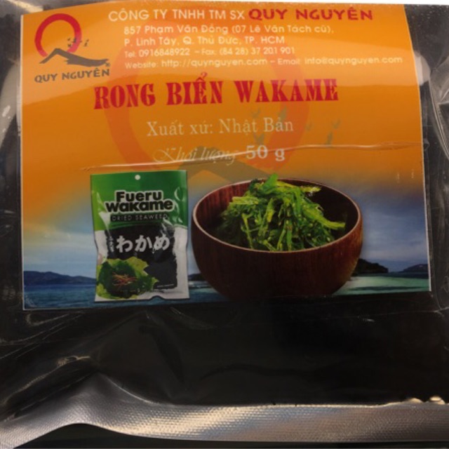 Rong Biển Nhật Quy Nguyên 50gr